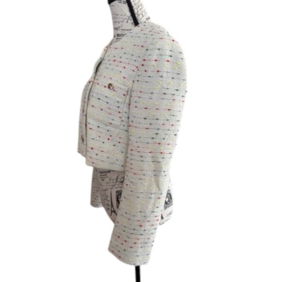 Love Bonito Monroe Tweed Crop Jacket - Picture 3 of 8